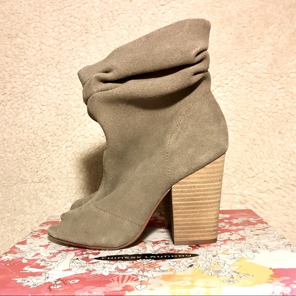 Chinese Laundry Break Up Peep Toe Bootie - Picture 3 of 6